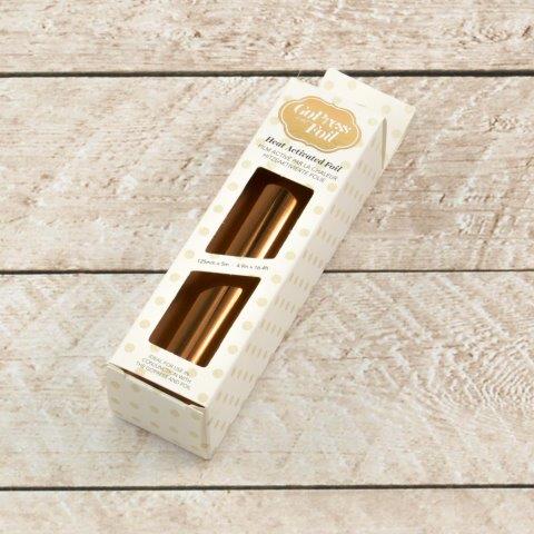 ADCO725691 - GoPress Heat Activate Foil - Chocolate Copper (Iridescent Finish) - 125mm x 5 m