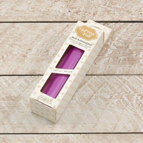 ADCO725701 - GoPress Heat Activate Foil - Petal Pink (Iridescent Finish) - 125mm x 5m