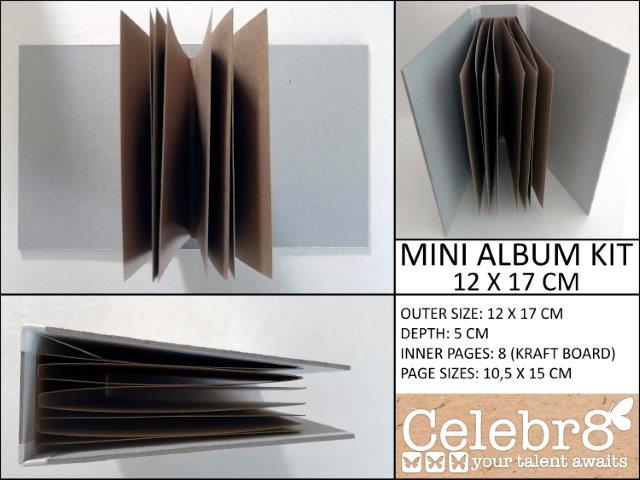 C8MA7001 - Celebr8 Mini Album Kit (120x170x50mm)