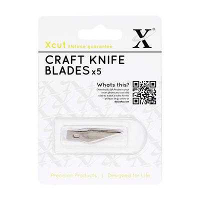 DXCU255101 - Xcut Craft Knife Replacement Blades (5 Pieces)