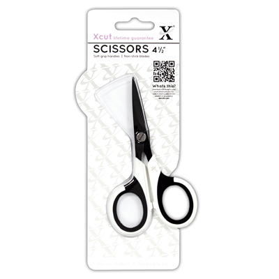 DXCU255200 - Xcut Micro Craft Scissors (4.5" Soft Grip & Non-Stick)