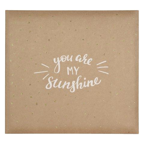 MC860137 - MCS 12x12 Postbound Album - You Are My Sunshine